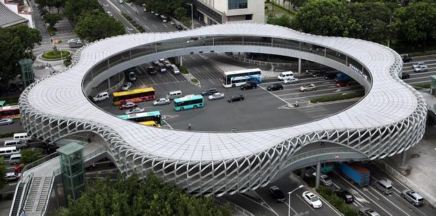 深圳5000万豪华天桥全景图